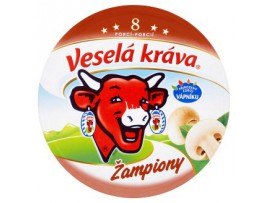 Veselá Kráva Плавленый сыр с грибами 8 шт 140 г